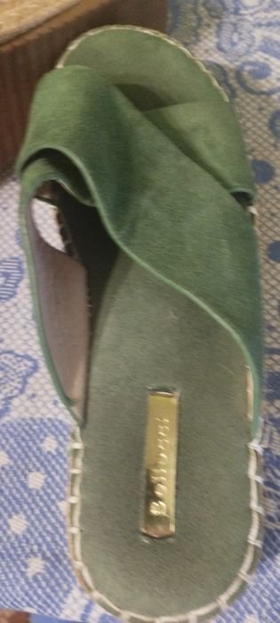 Женские Baldinini Босоножки Зелёные 37.5