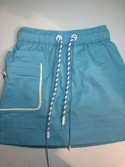 Женская Fendi Юбка Синяя 34