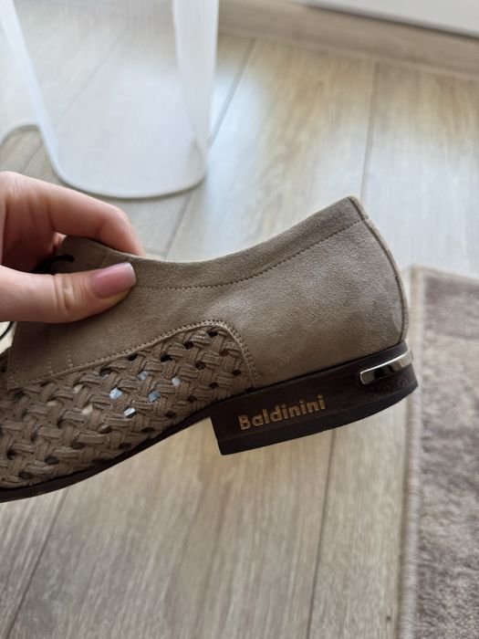 Мужские Baldinini Туфли Бежевые 42.5
