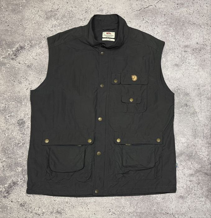 Men Fjallraven Vest Grey MT 44