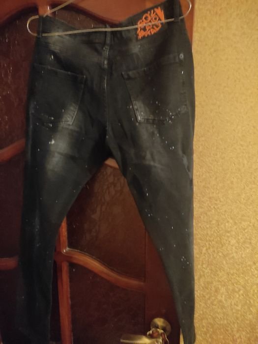 Men DSQUARED2 Jeans Black Denim