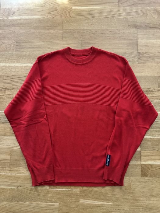 Herren Carlo Colucci Pullover Rot 50
