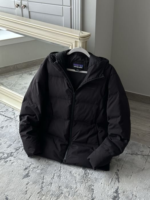 Men Patagonia Puffer Jacket Black 38