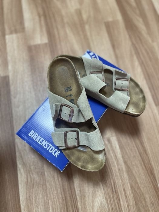 Женские Birkenstock Шльопанці Бежевый 39