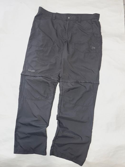 Мужской Mammut Штаны Трансформируемые Чёрные 36-38