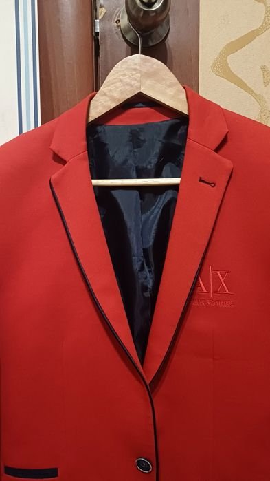 Homme Armani Exchange Blazer Rouge 36