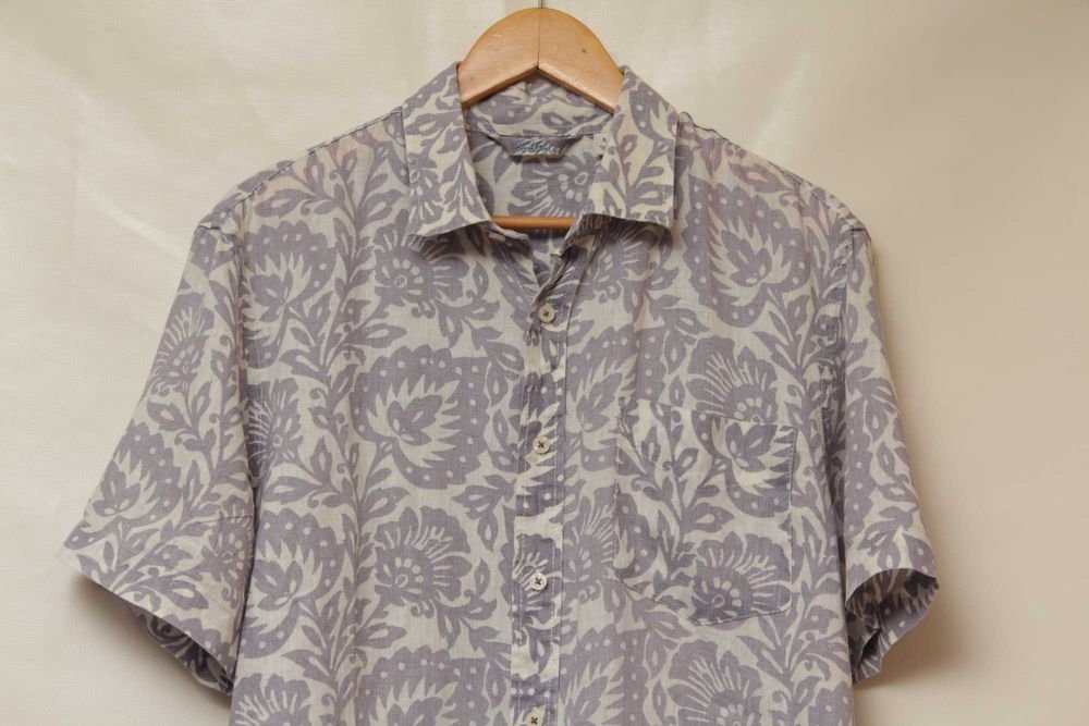 Herren Boden Hemd Lila L