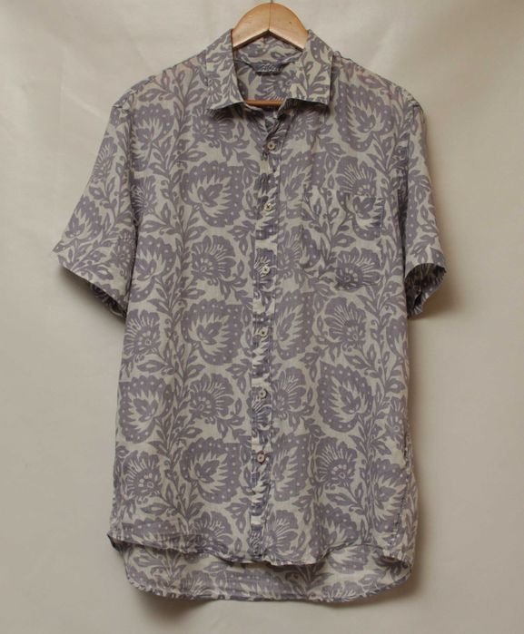 Herren Boden Hemd Lila L