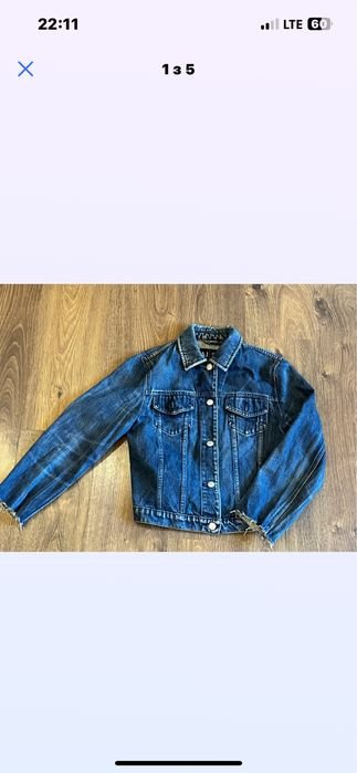 Женский Armani Куртка Синяя