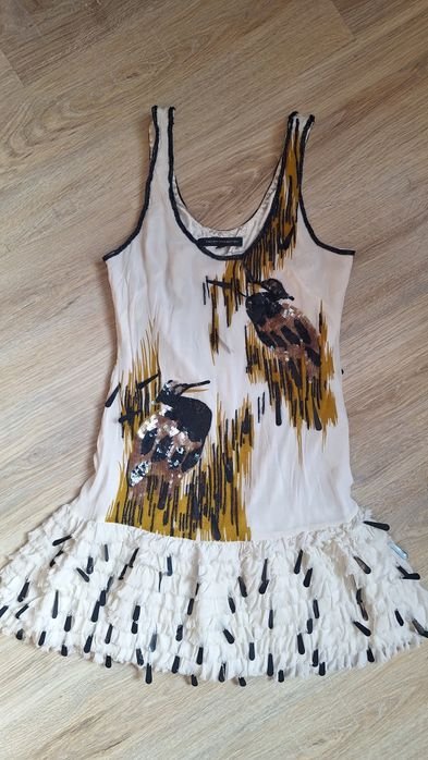 Женский French Connection Платье Многоцветное 34