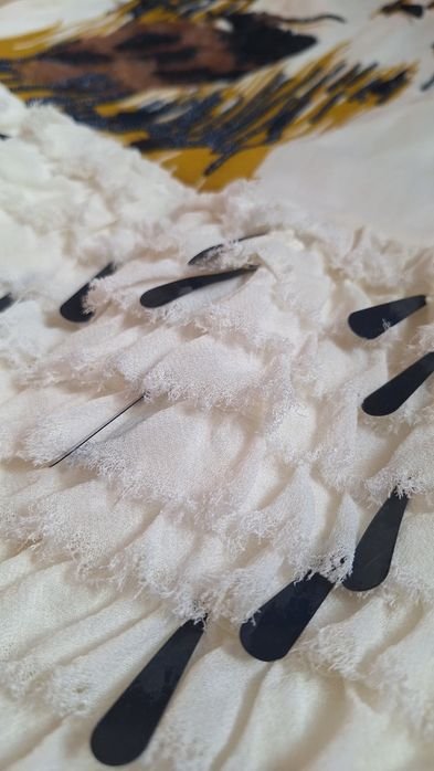 Damen French Connection Kleid Mehrfarbig 34