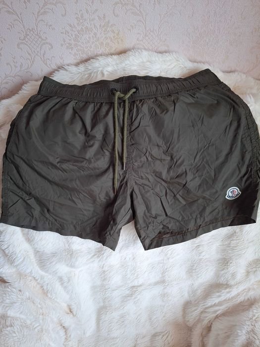 Herren Moncler Badeshorts Schwarz Polyester XL