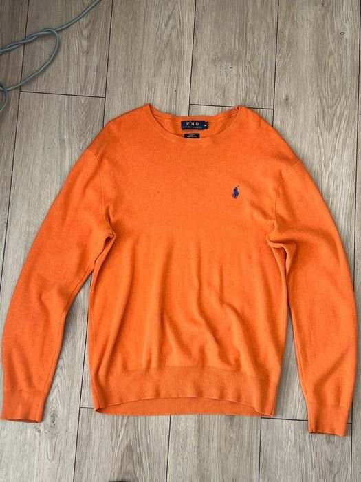 Men Polo Ralph Lauren Sweater Orange 