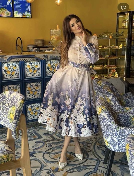 Женский Zimmermann Платье Многоцветный 38