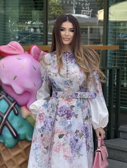 Женский Zimmermann Платье Многоцветный 38