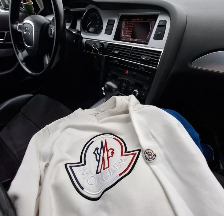 Мужской Moncler Свитшот Чёрный 38