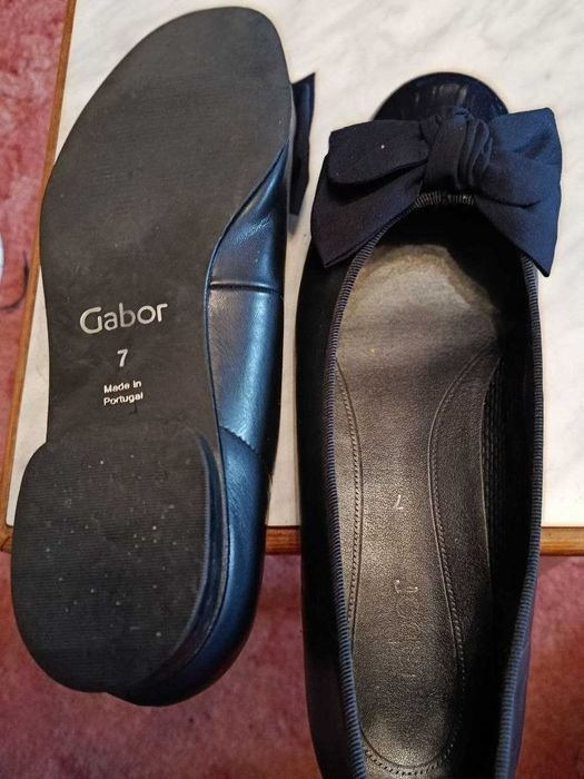 Donna Gabor Tacchi Blu Navy Pelle 40