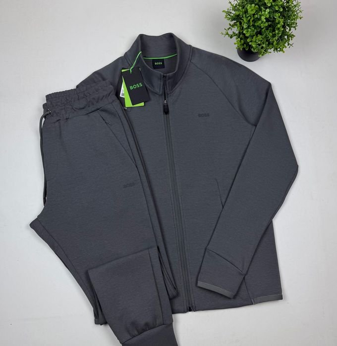 Men Hugo Boss Suit Grey