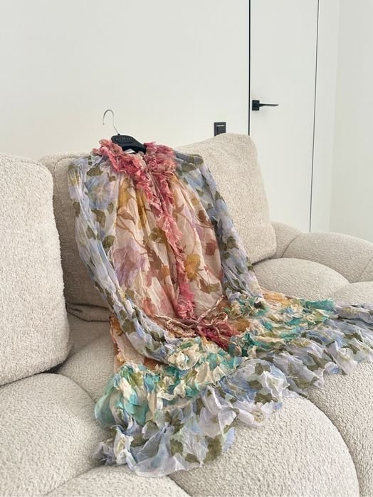 Женский Zimmermann Сукня Різнокольоровий Шовк 36