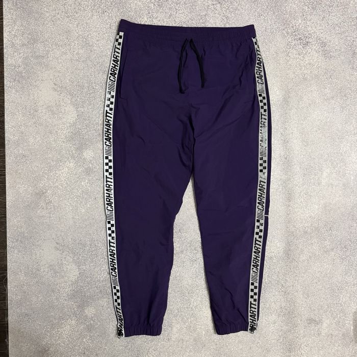 Men Carhartt Joggers Purple