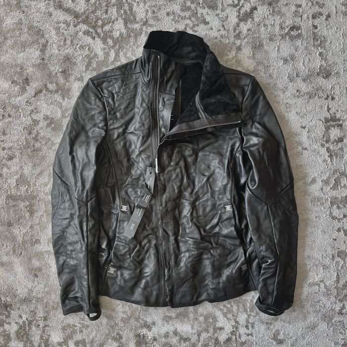 Мужской Isaac Sellam Куртка Чёрная Кожа М