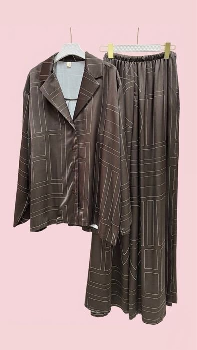 Femme Toteme Costume Marron Viscose Taille Unique