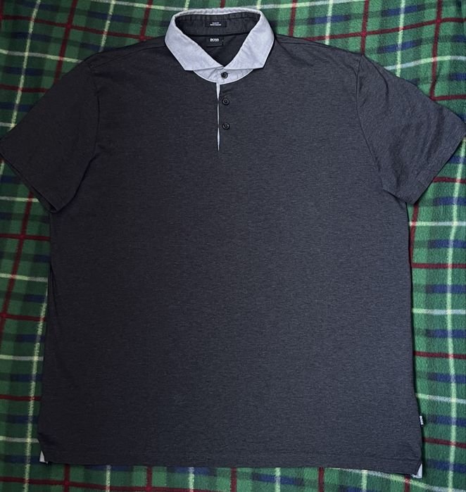 Men Hugo Boss Polo Grey