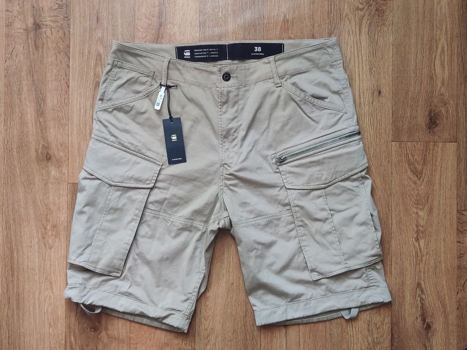 Мужской G Star Raw Карго Шорты Бежевый Бавовна 38