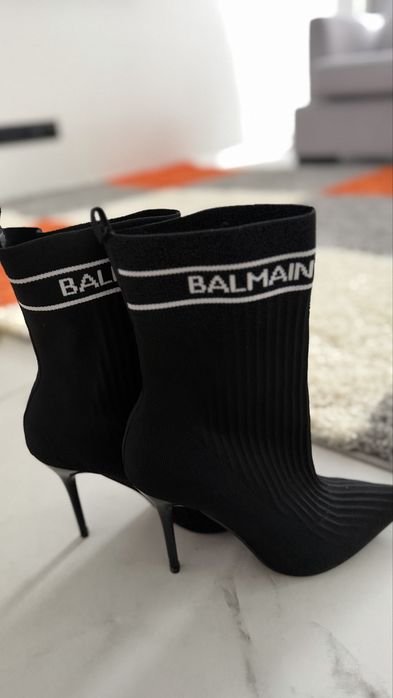 Женские Balmain Ботильоны Чёрные 37–38