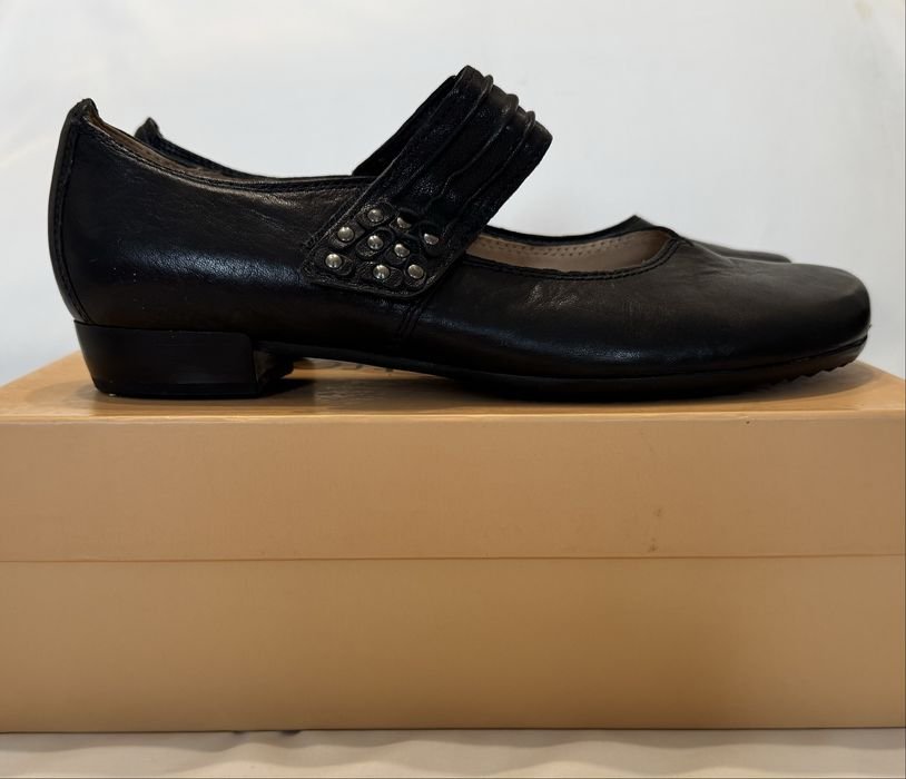Donna Gabor Tacchi Nero Pelle 39
