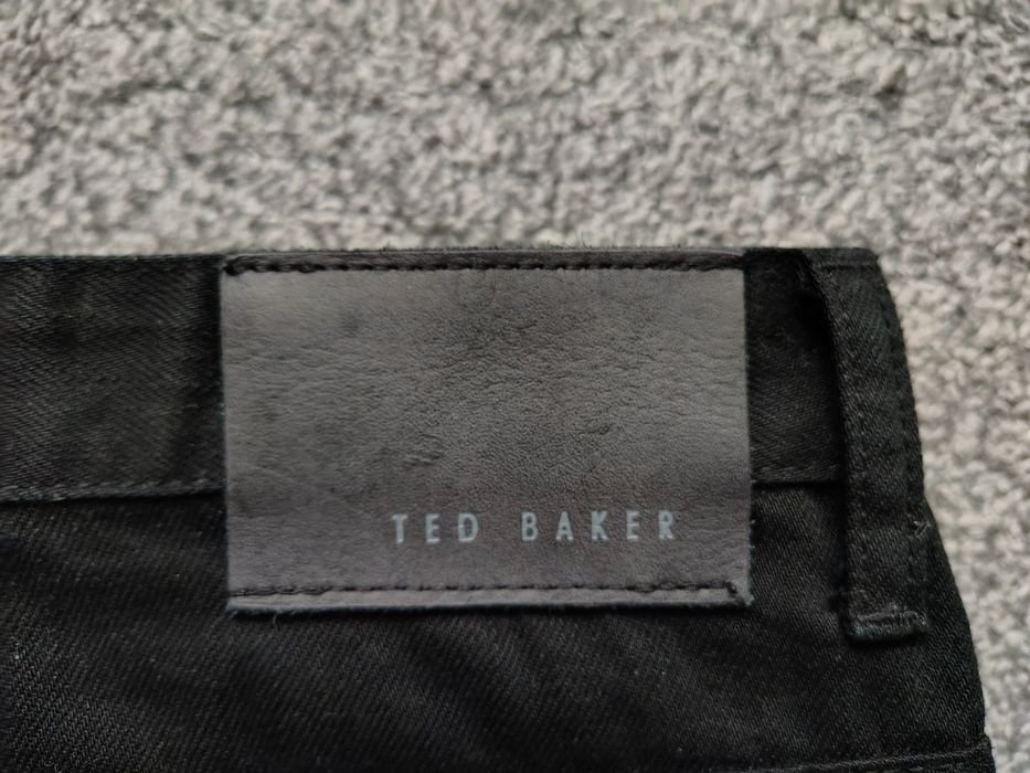 Men TED BAKER Jeans Black Denim 34