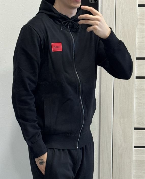 Men Hugo Boss Suit Black