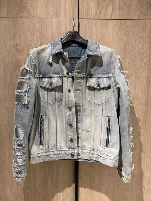 Homme Balmain Veste Bleue 50