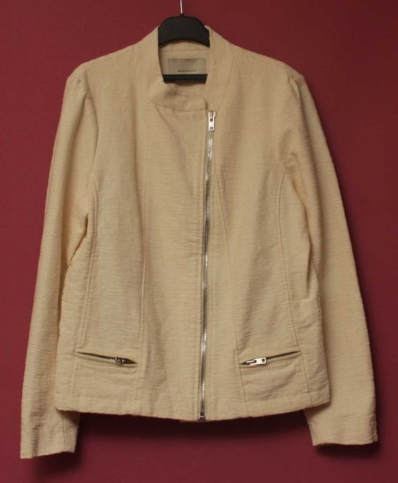 Женский Scotch & Soda Куртка Кремовый Хлопок 4 M