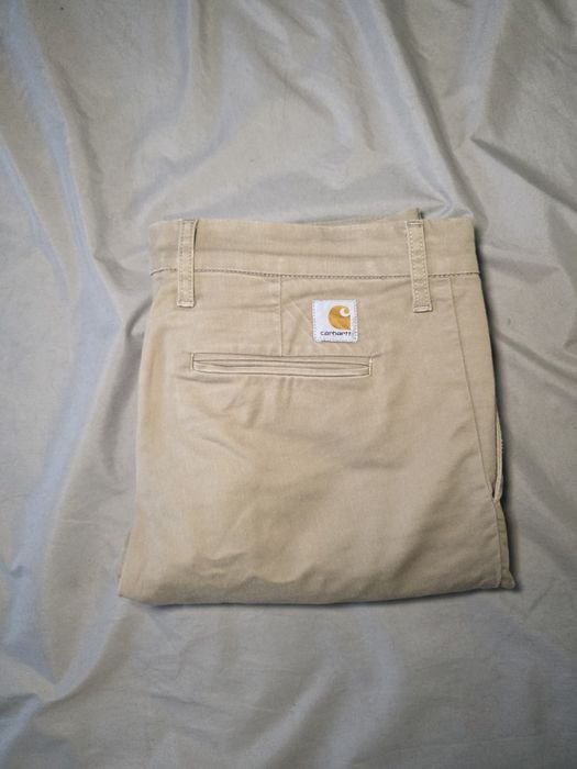 Uomo Carhartt WIP Pantaloni Beige 34