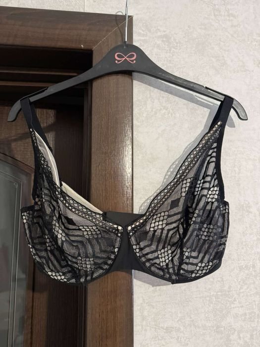 Donna Passionata Reggiseno Nero Pizzo 75 F