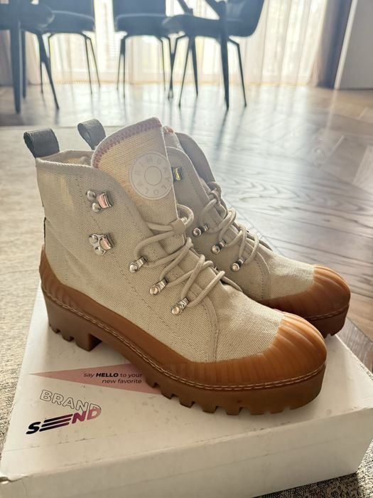 Men Bimba y Lola Boots Beige 39