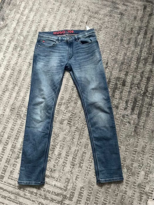 Homme Hugo Boss Jeans Bleu Marine  