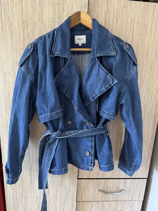 Uomo Pepe Jeans Giacca Blu Navy Denim 38