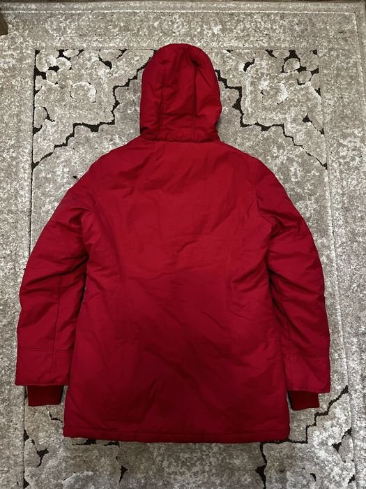 Women Woolrich Parka Red 40