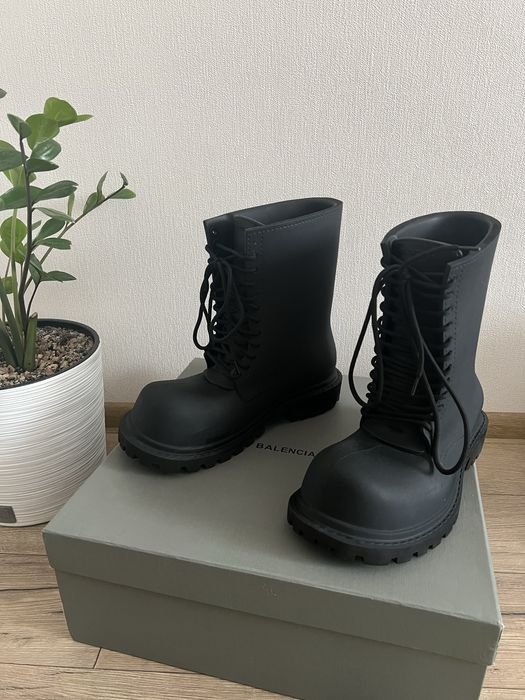 Herren Balenciaga Stiefel Schwarz 42
