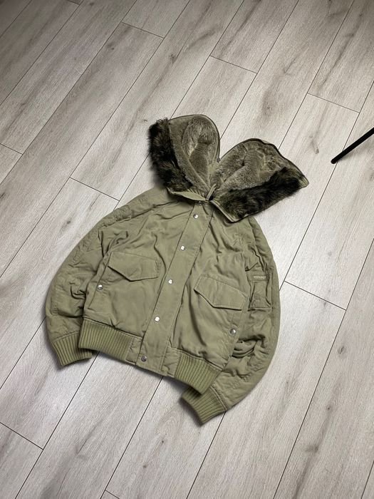 Men Woolrich Jacket Green S