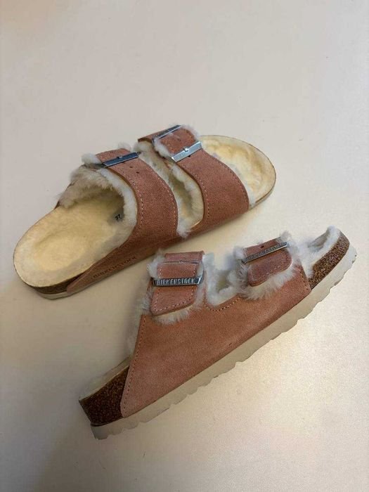 Женские Birkenstock Шльопанці Розовый 37