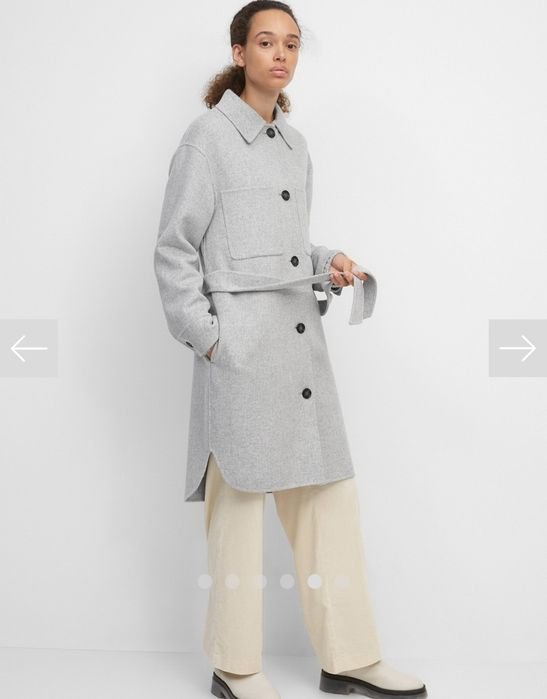 Женское Marc O'Polo Пальто Тренч Серое 36