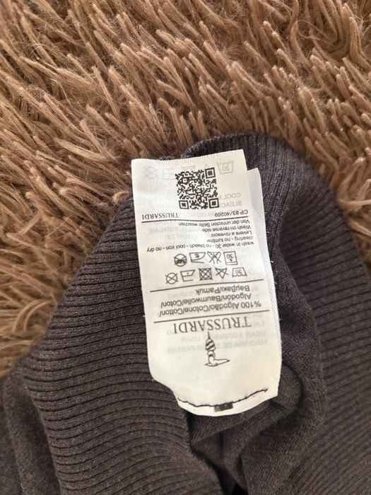 Мужской Trussardi Jeans Гольф Чёрный XS/S