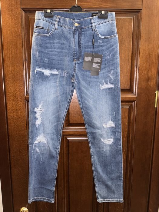 Homme Dolce&Gabbana Jeans Bleu Marine Denim 32