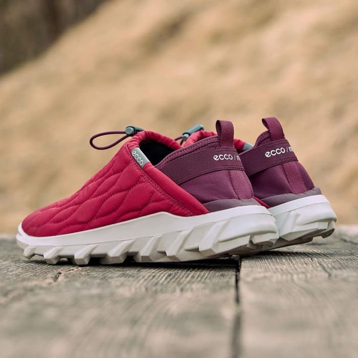 Femme Ecco Mocassins Rouge 37