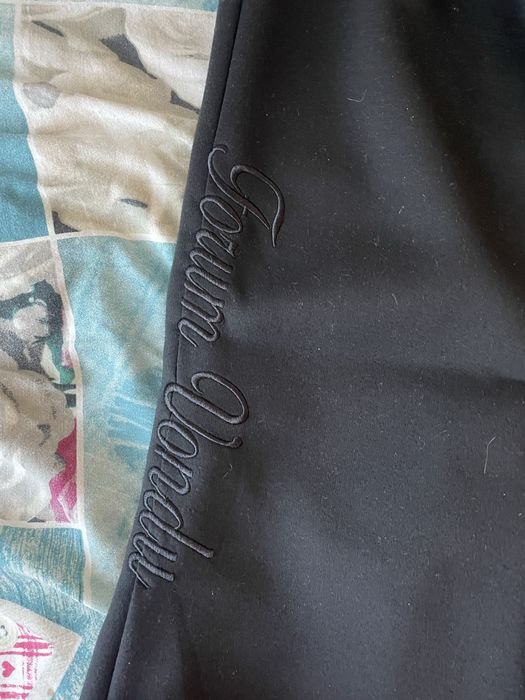 Herren Schwarze Sporthosen 38