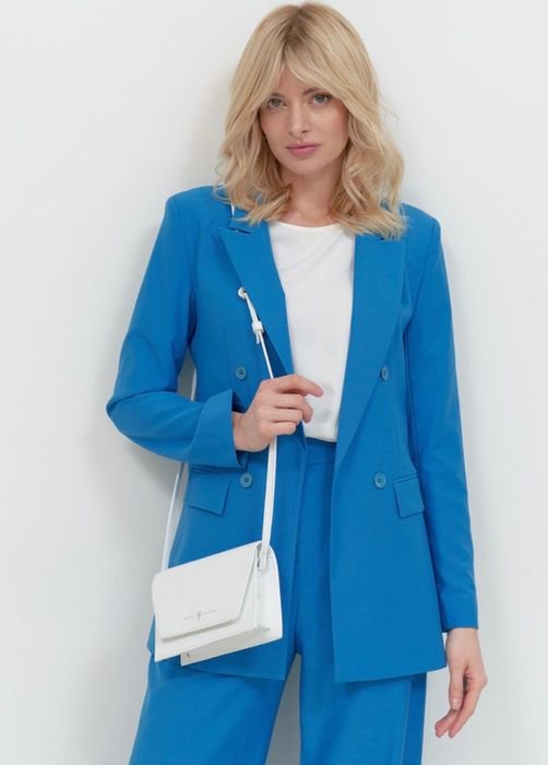 Женский Natali Bolgar Пиджак Голубой Вискоза 36