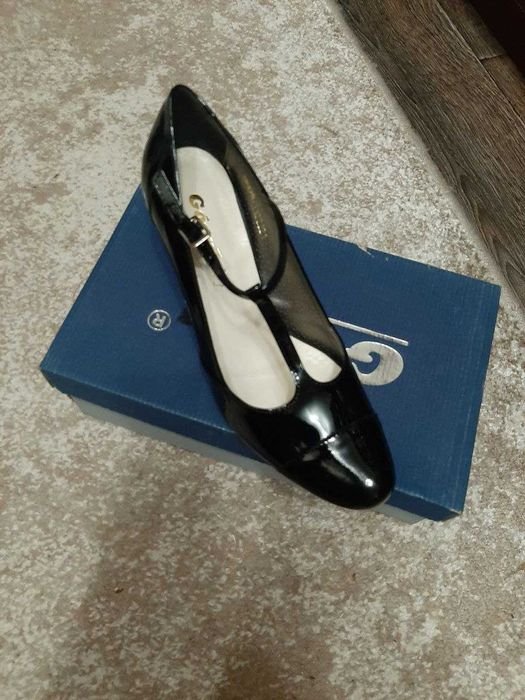 Женские Туфли Чёрные 39